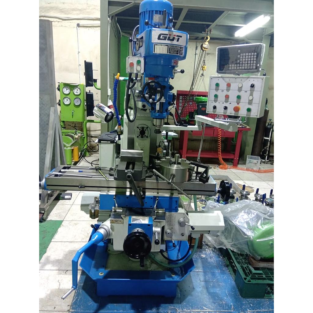 Universal Milling Machine ; Brand Gut; Model X6328B+3ADRO; Work Area 171 x 148 x 210cm