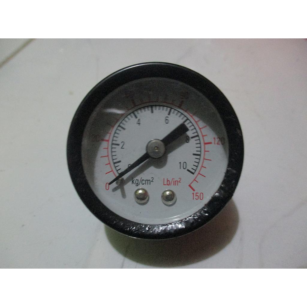 Pressure Gauge 10kg/cm2, 1/8 NPT, Dial 1-1/2", Case SST