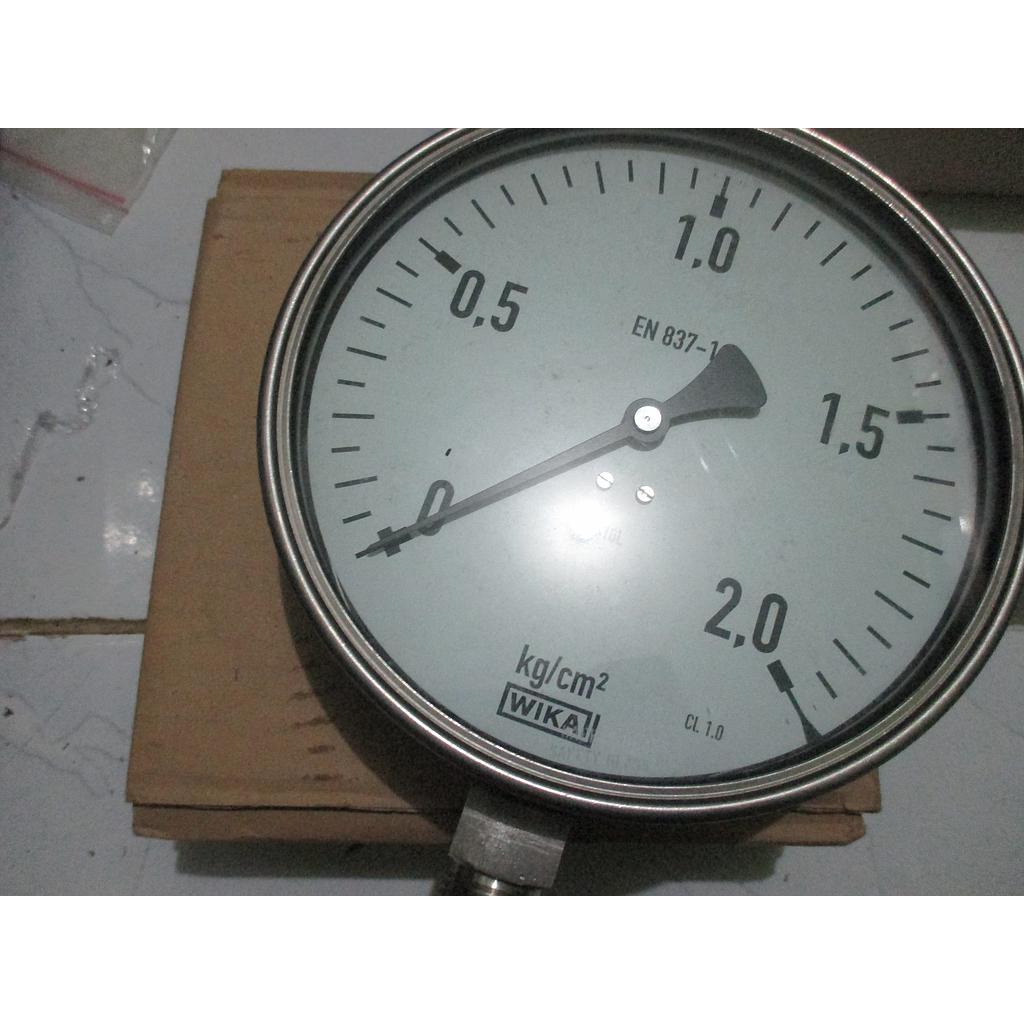 Test Gauge, Max Pressure: 2.0 KG/CM2G, Brand: WIKA