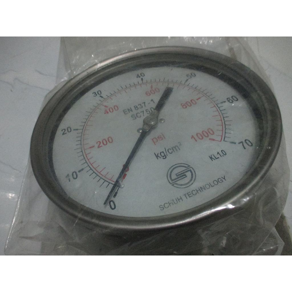 Test Gauge, Max Pressure: 1000psi, Brand: SCHUH TECHNOLOGY