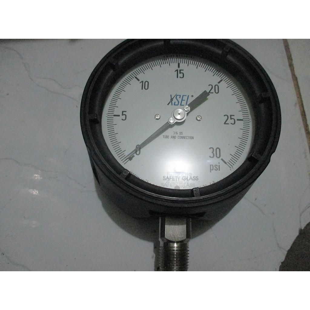 Test Gauge, Max Pressure: 30 PSI, Brand: WIKA