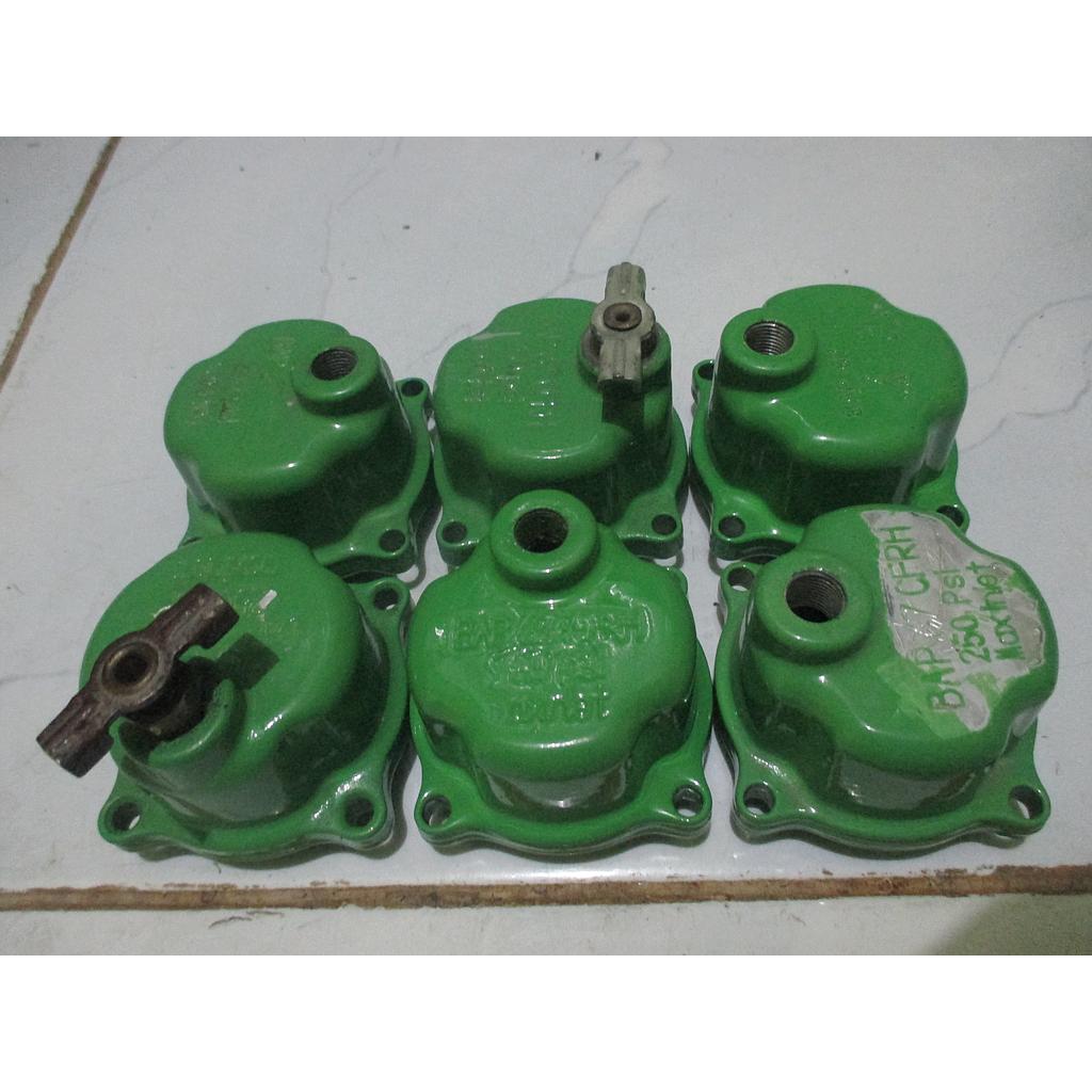 Part Bawah Regulator, Model: BAP67CFRH, Material: Alumunium, Hijau