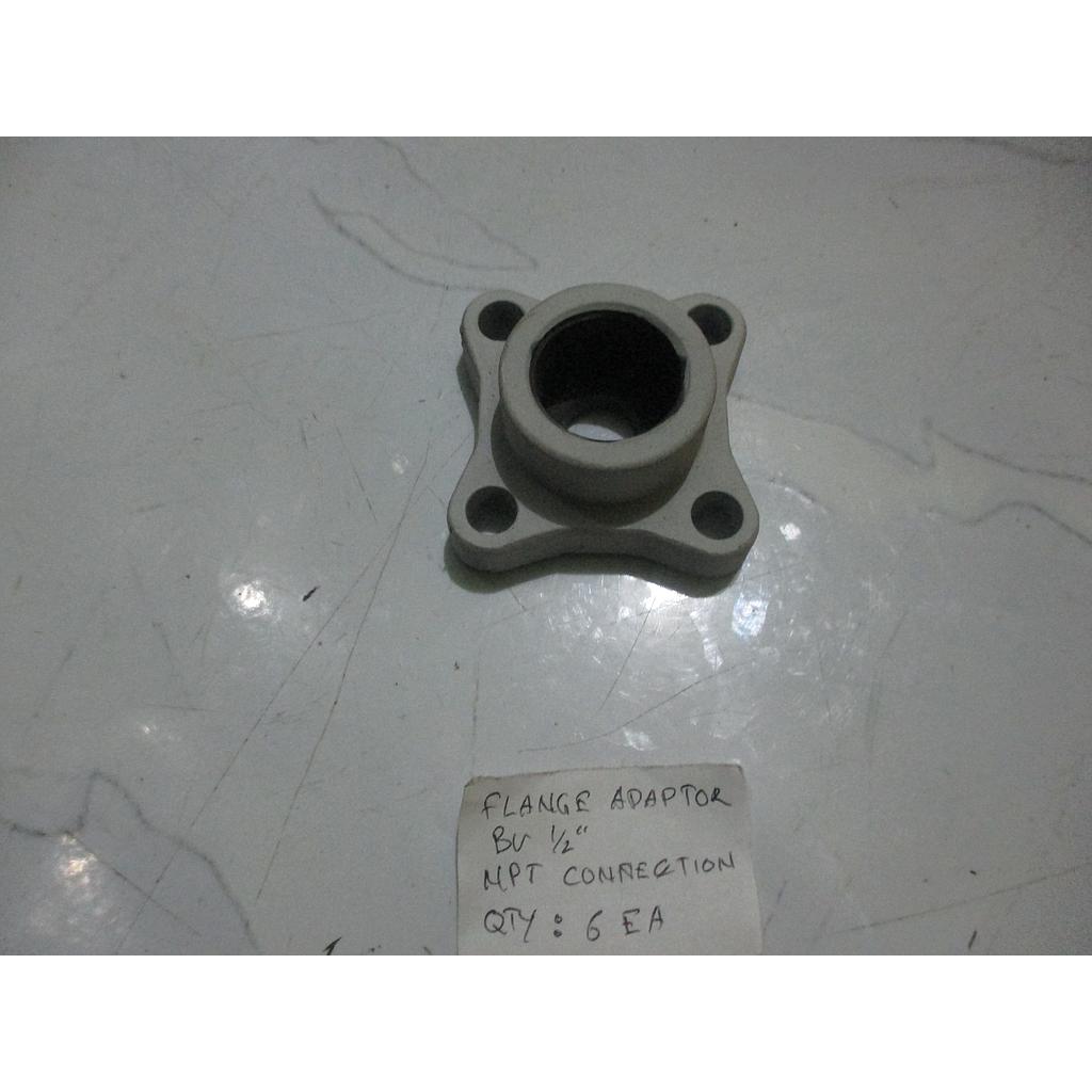 Flange Adaptor NPT Connection F/. Ball Valve 1/2" 3000 WOG