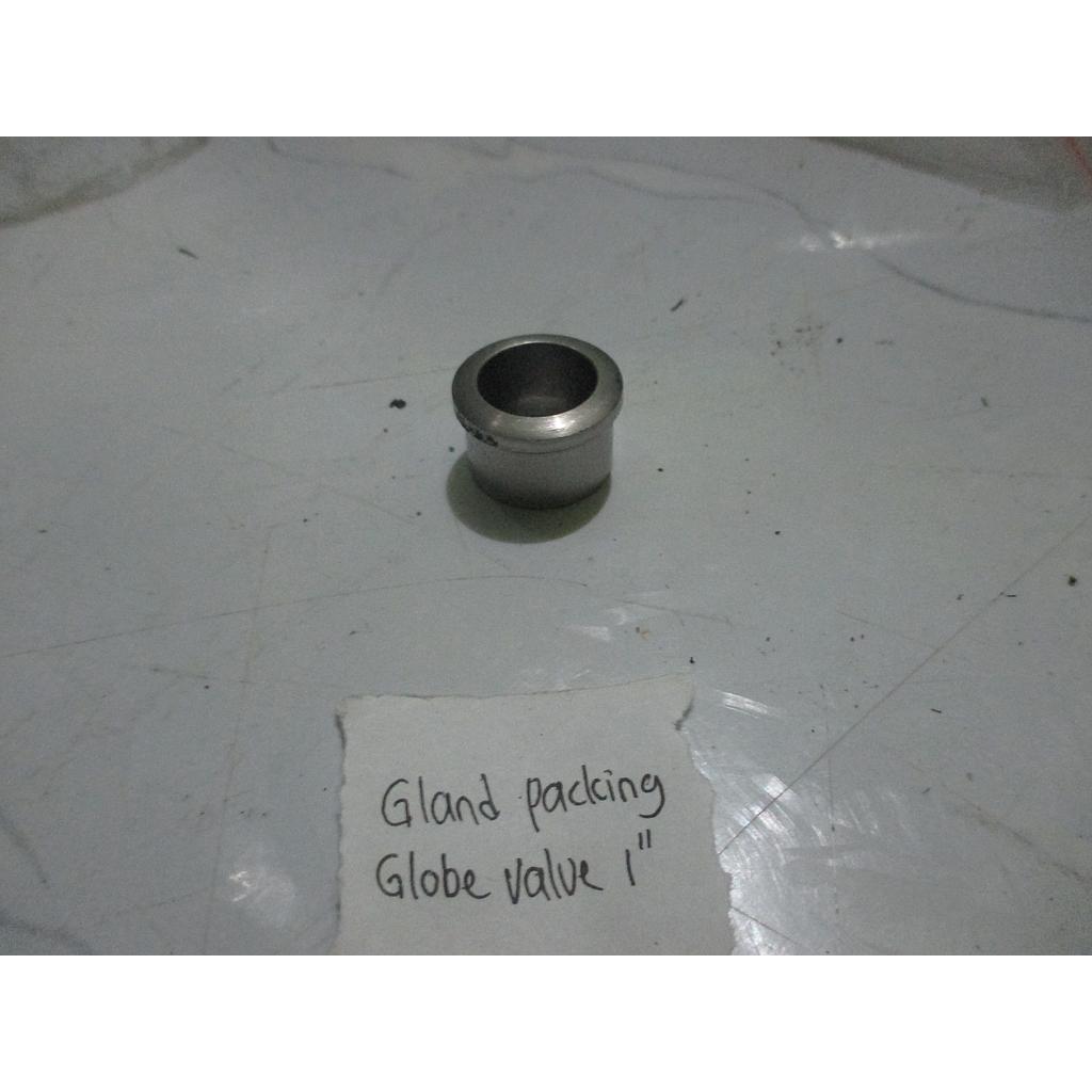 Gland Packing Globe Valve Size 1", Material: SST