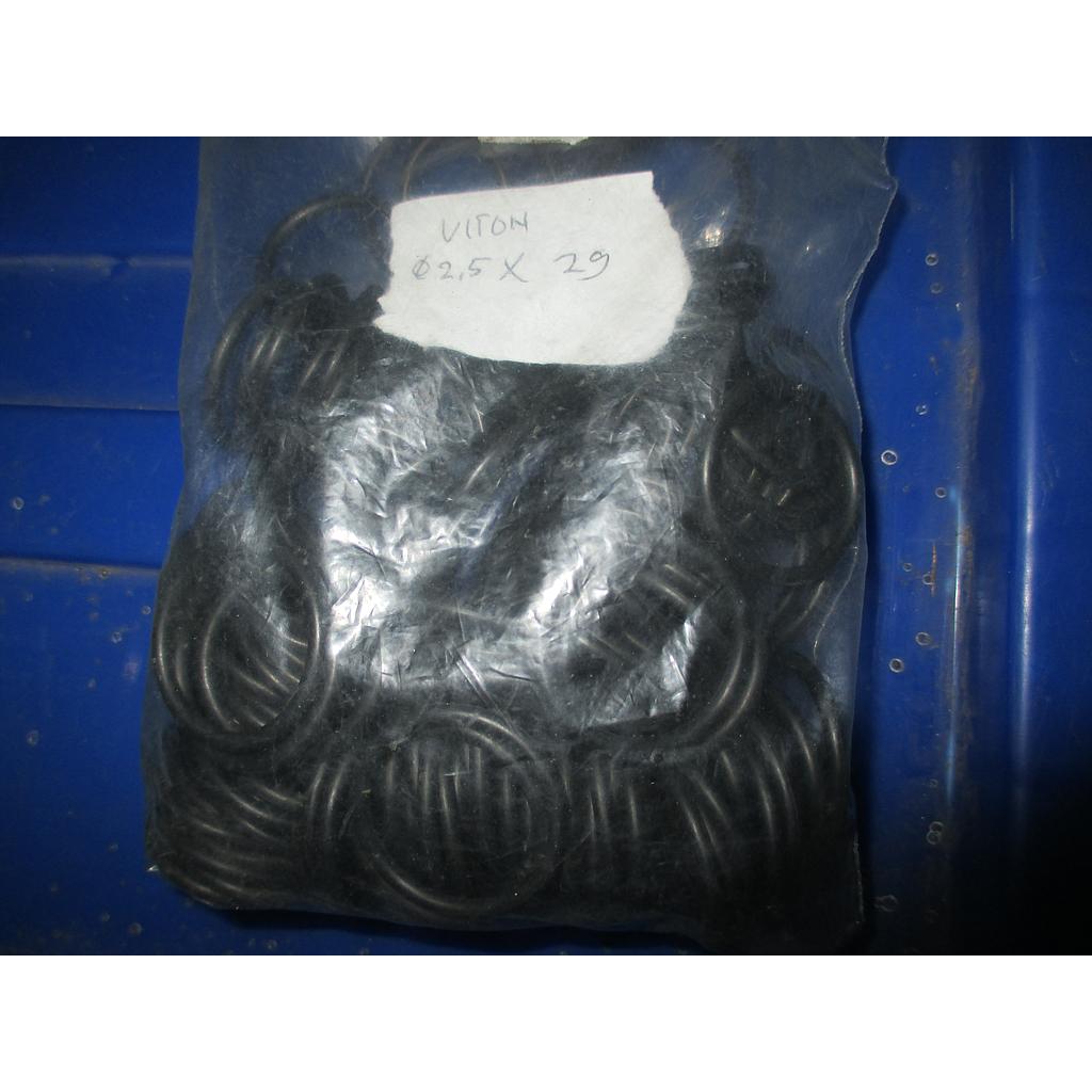 Seal O Ring Viton; Dia 2.5mm x 29mm