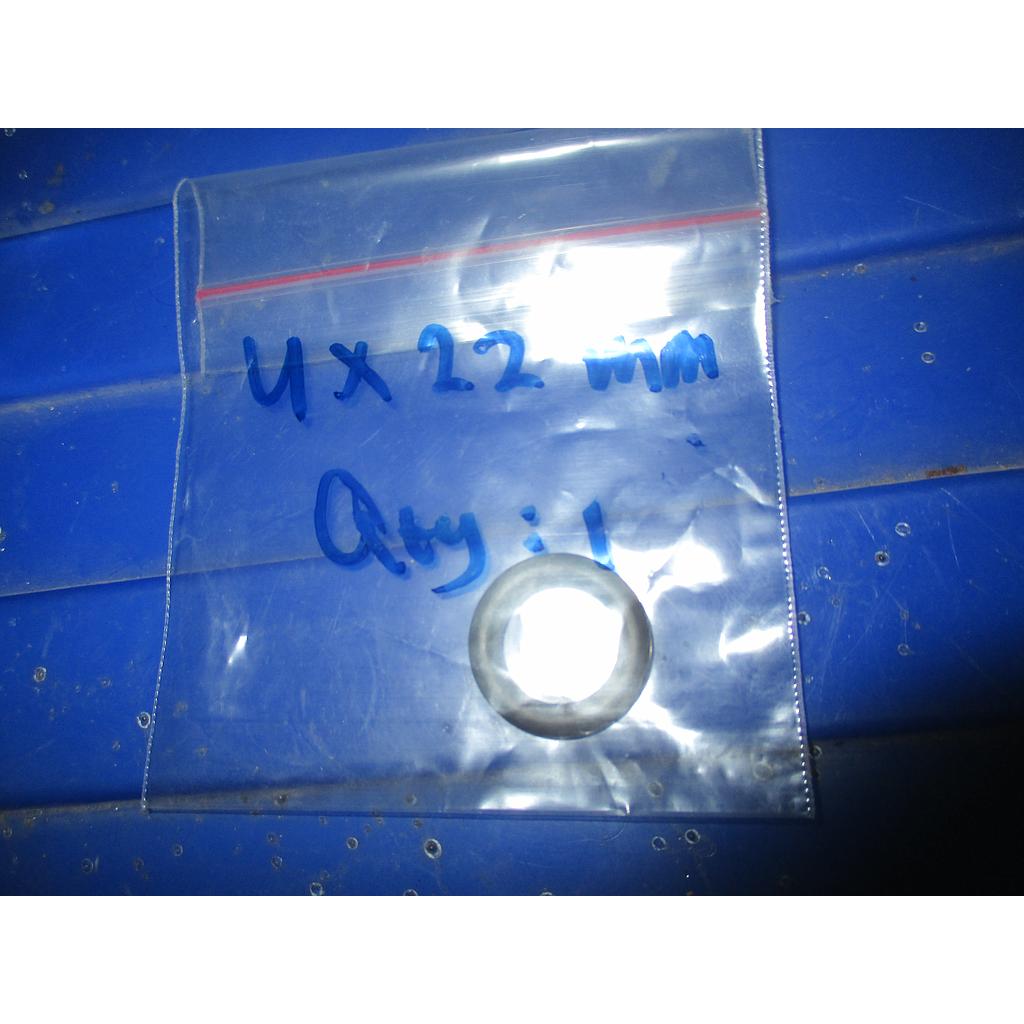 Seal O Ring Viton; Dia 4mm x 22mm