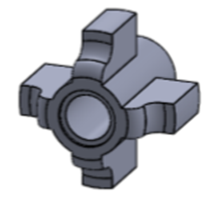 Stem Guide; Powdered Metal F/. BAP 627; 3/4" NPTF WCB; 3-20 PSIG OUTPUT; WIP 1000 PSIG