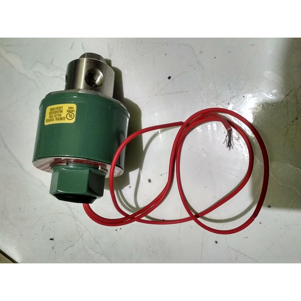 Selenoid Valve, 125 Psi, 24/DC, Asco Redhat 