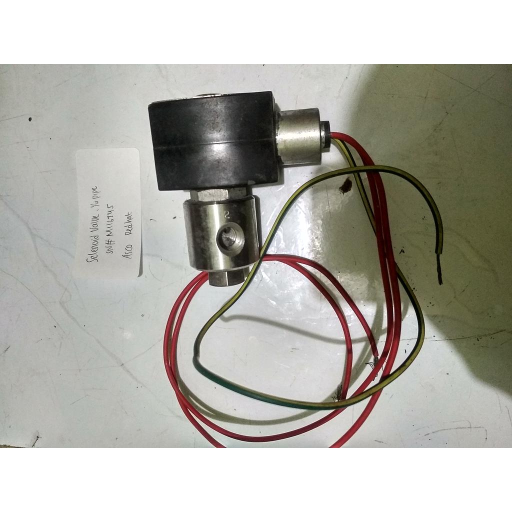 Selenoid Valve 60 Psi, Pipe: 1/4, Brand Asco