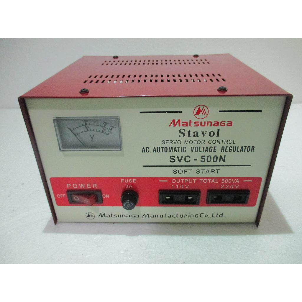 AC Automatic Voltage Regulator SVC-5000N; MATSUNAGA