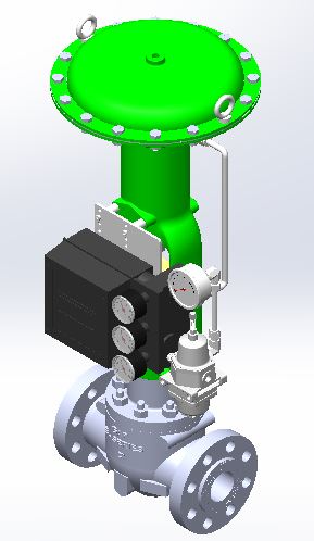 Control Valve 2", RF600#, 216WCB