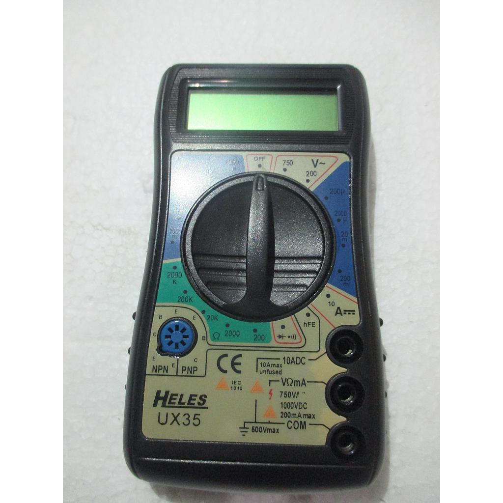 Digital Multimeter UX 35 TR, Brand Heles