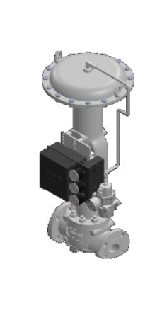 Control Valve; 2" BAP ET 150#RF WCB 2-5/16" Port; Travel 1-1/8" BAP 657S-40