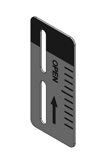 Travel Indicator Scale; BAP 657S/667S