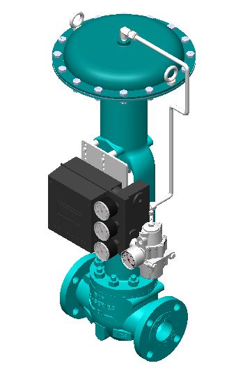 BOMITEM; 100511; Item 50; CV,1M; BAP E-SERIES [ET] 2" 900#RF ASTM A216-WCB; 1-7/8" Monel Approx Linear Port; 2" Travel c/w. BAP 657S SZ46; FISHER 3582; BAP 67CFRH CF8M SST Body 