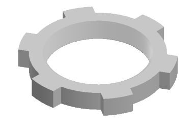 BAP E-SERIES [ED/ET/EZ]; Yoke Locknut