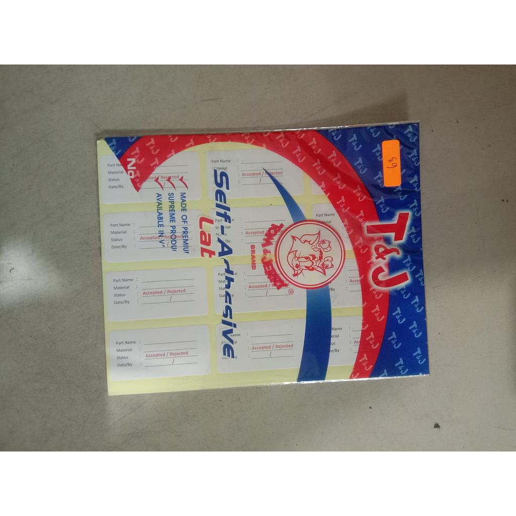 Label Accepted/Rejected 