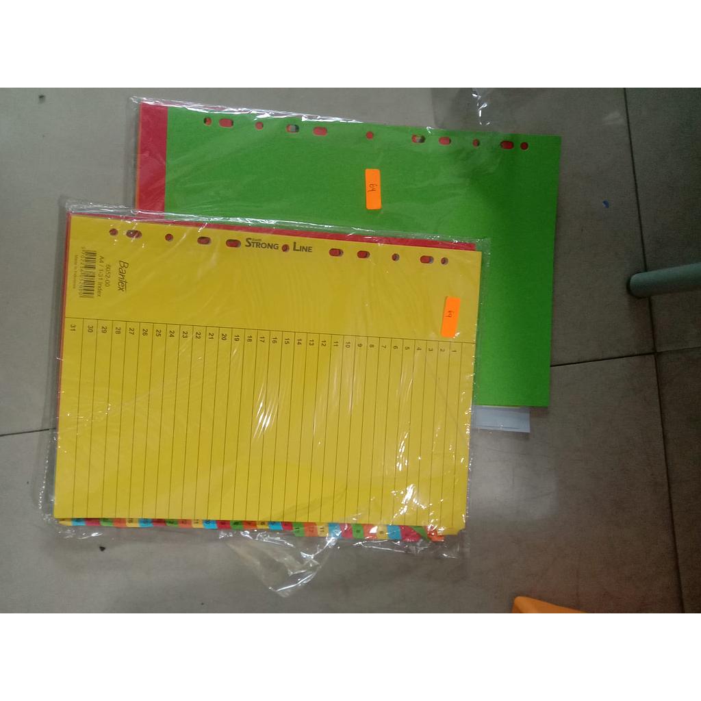 Bantex 6052-00 A4/1-31 Index