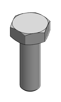 BOMPRD; BAP 1052H; Hex Bolt &amp; Nut Diaphram Case