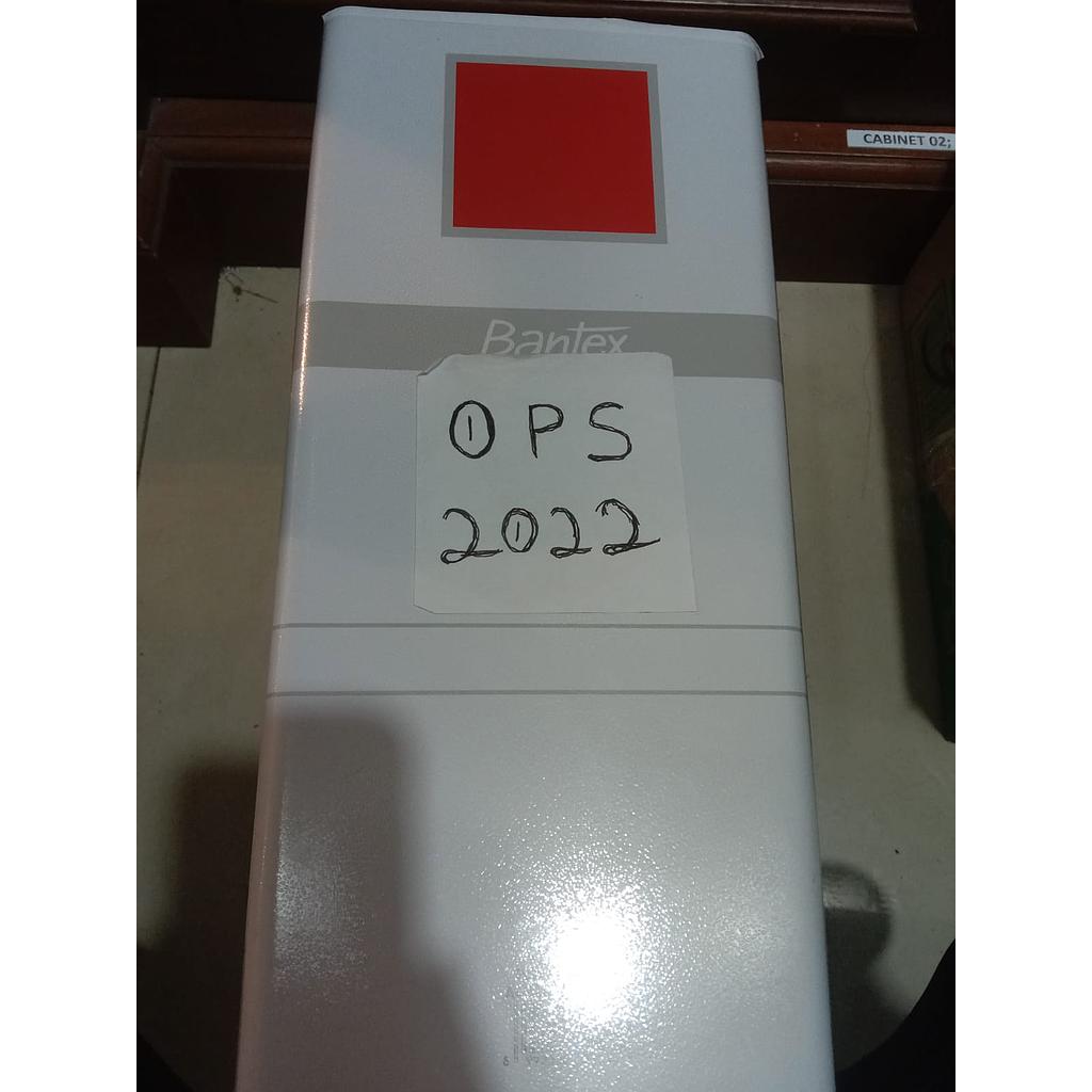 Dokumen OPS 2022, Binder Warna Putih 