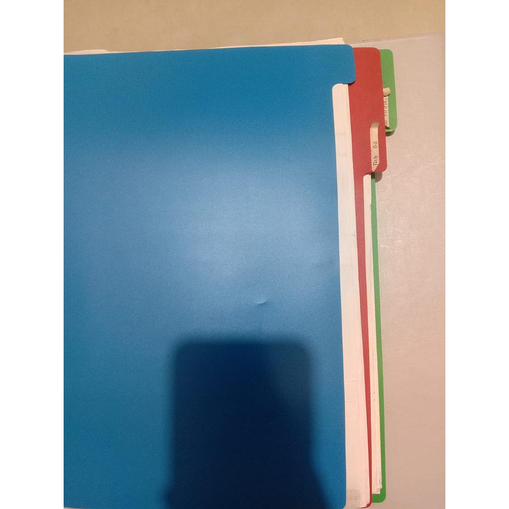 Rekening Koran Bank BII Th. 2007-2010 dan Bank Permata Th. 2004-2010 A/N Hapsari Kusumodewi, Binder Warna Abu-Abu 