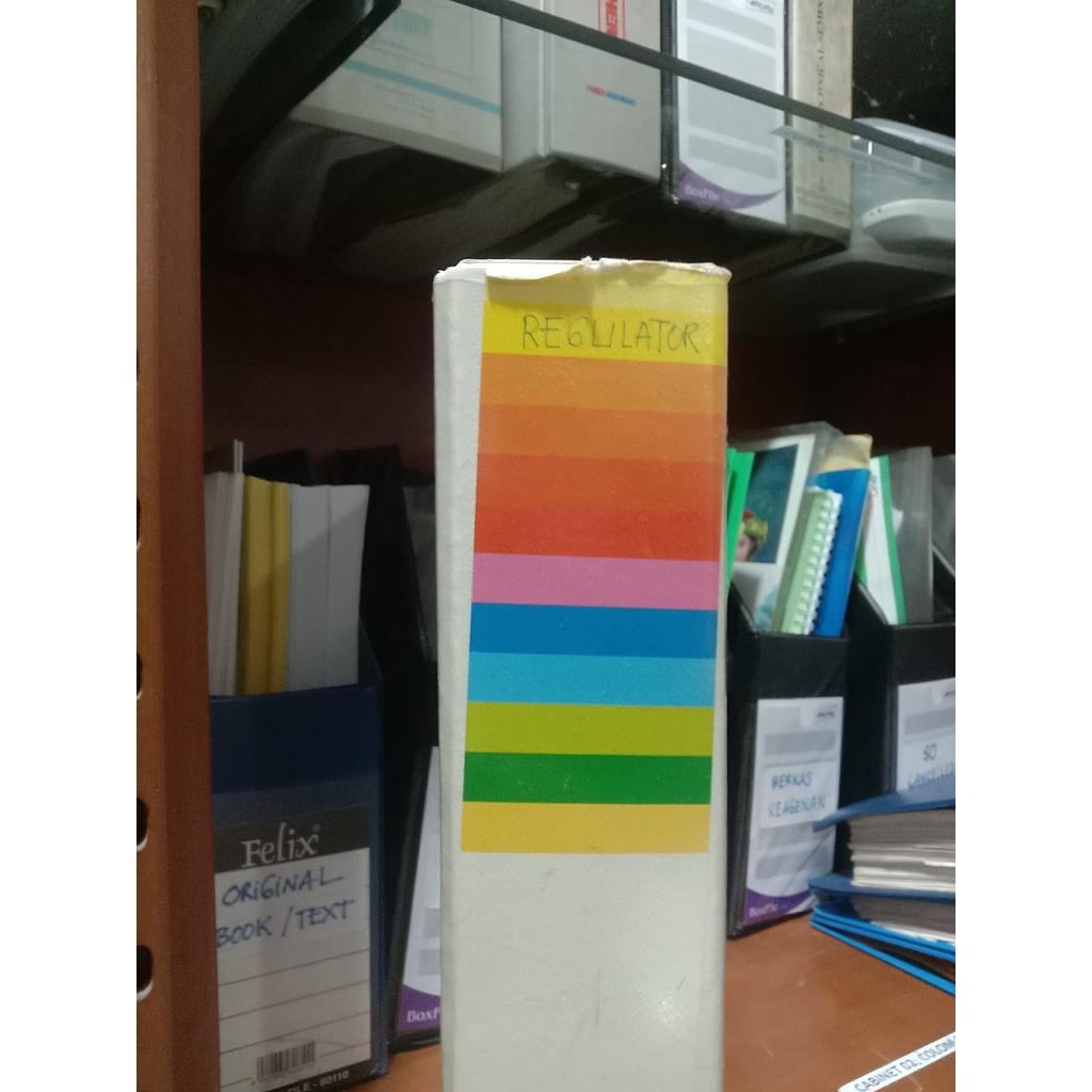 Dokumen Regulator, Binder Warna Putih
