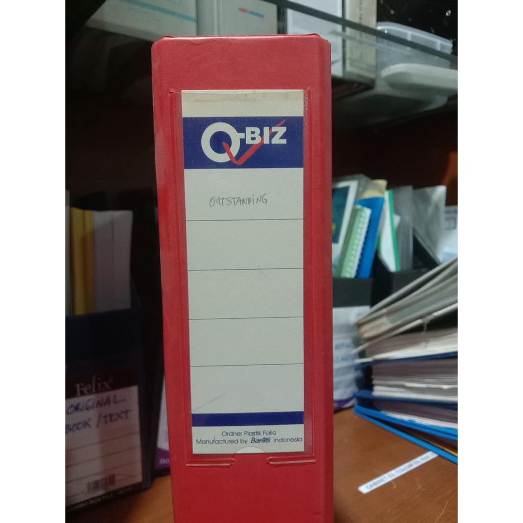 Dokumen Outstanding, Binder Warna Merah 