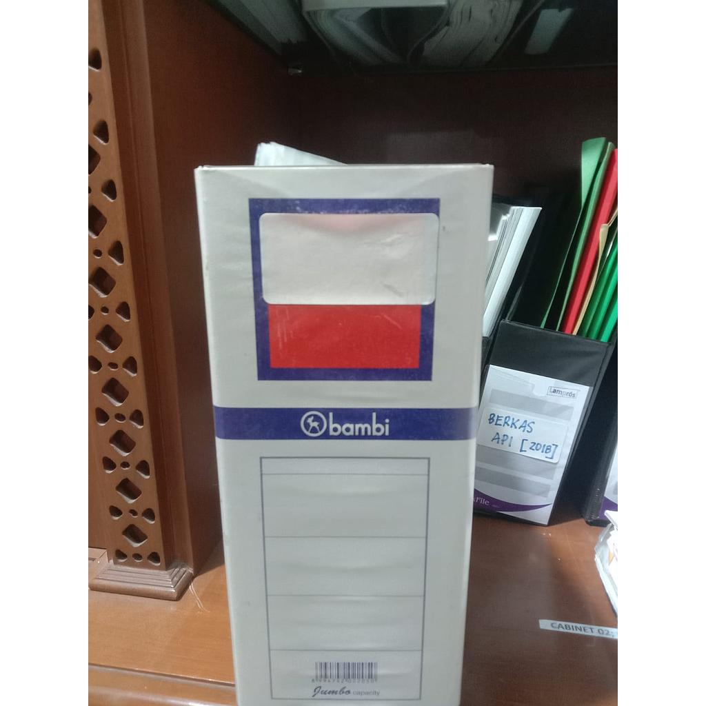 Dokumen Transaksi Internal (Dokumen Pribadi), Binder Warna Putih 