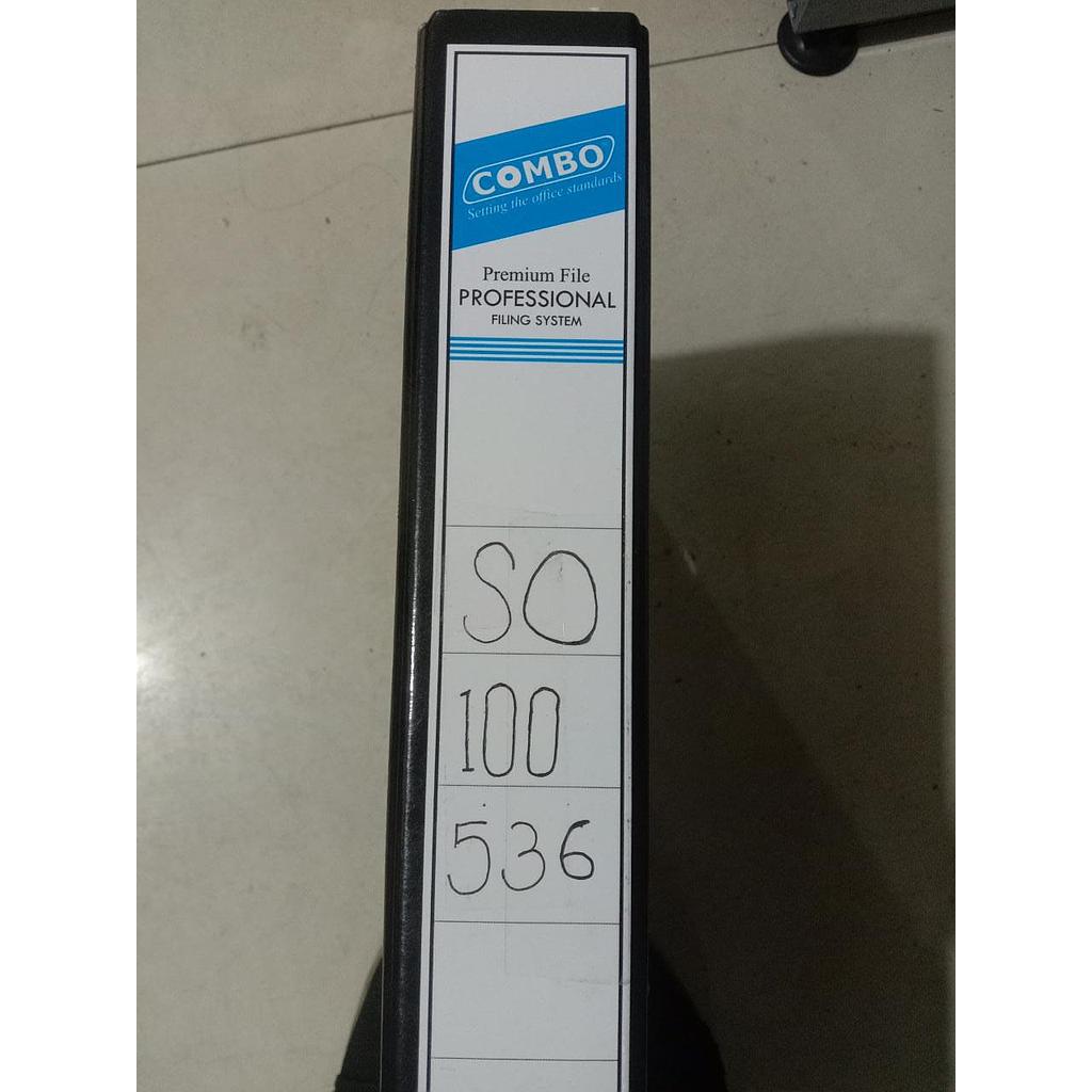 Dokumen SO 100536, Map Warna Hijau 