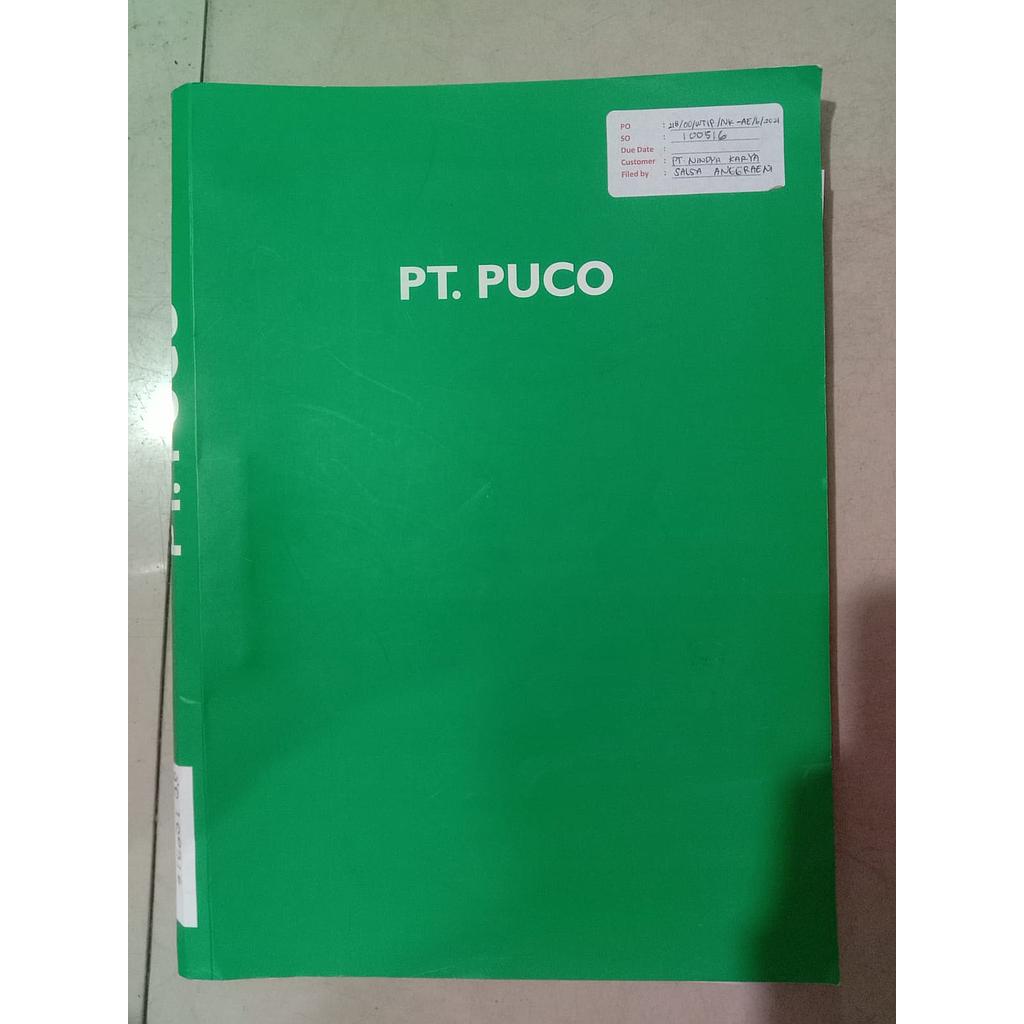 Dokumen SO 100516, Map Warna Hijau 