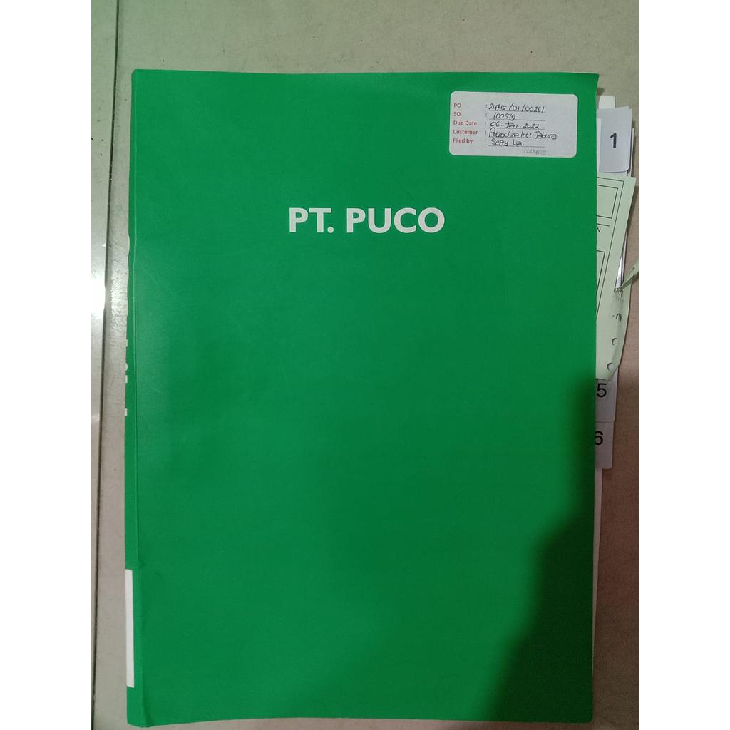 Dokumen SO 100519, Map Warna Hijau 