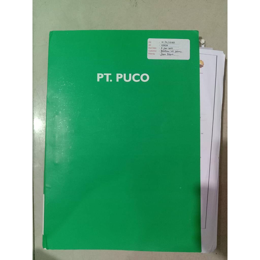 Dokumen SO 100534, Map Warna Hijau 