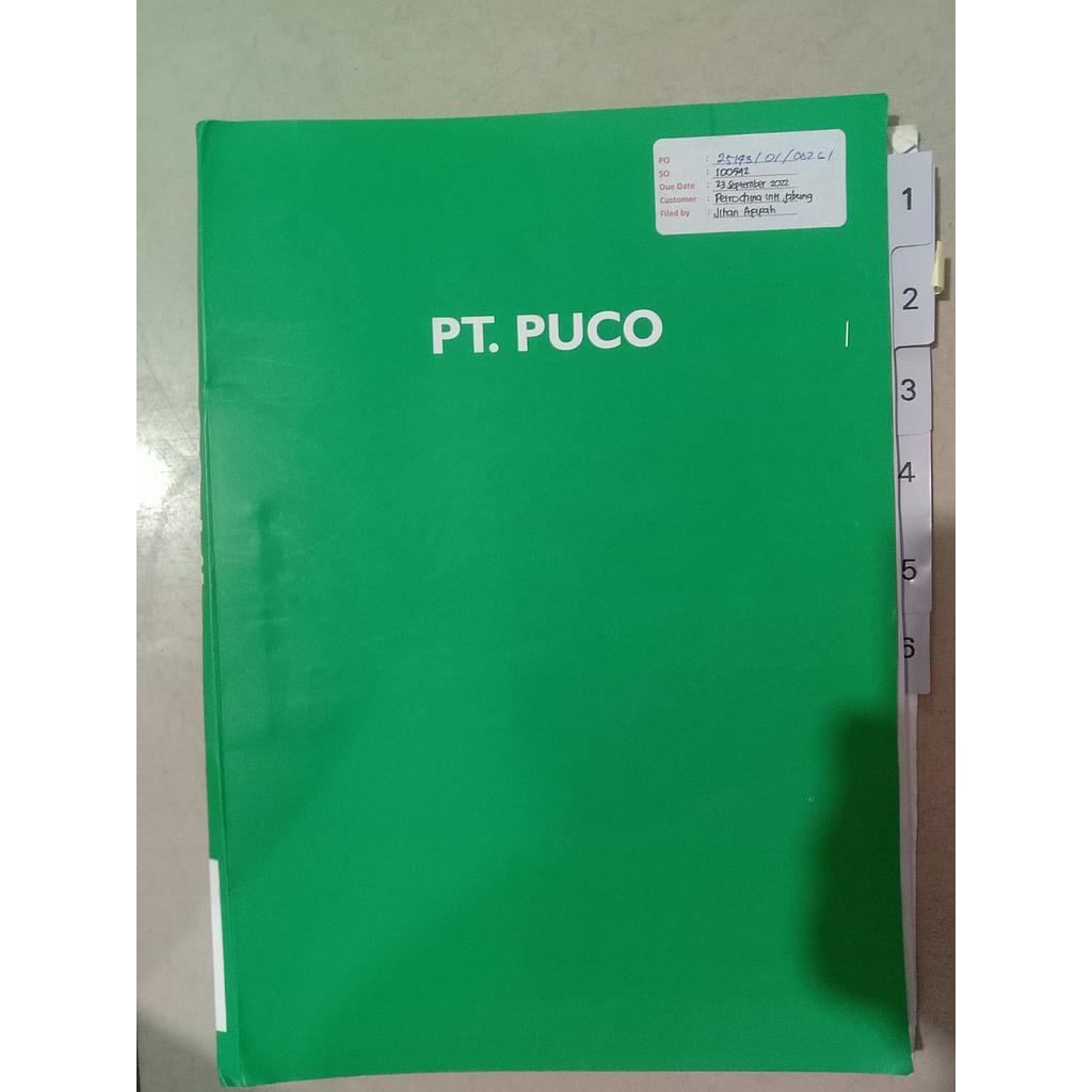 Dokumen SO 100542, Map Warna Hijau 