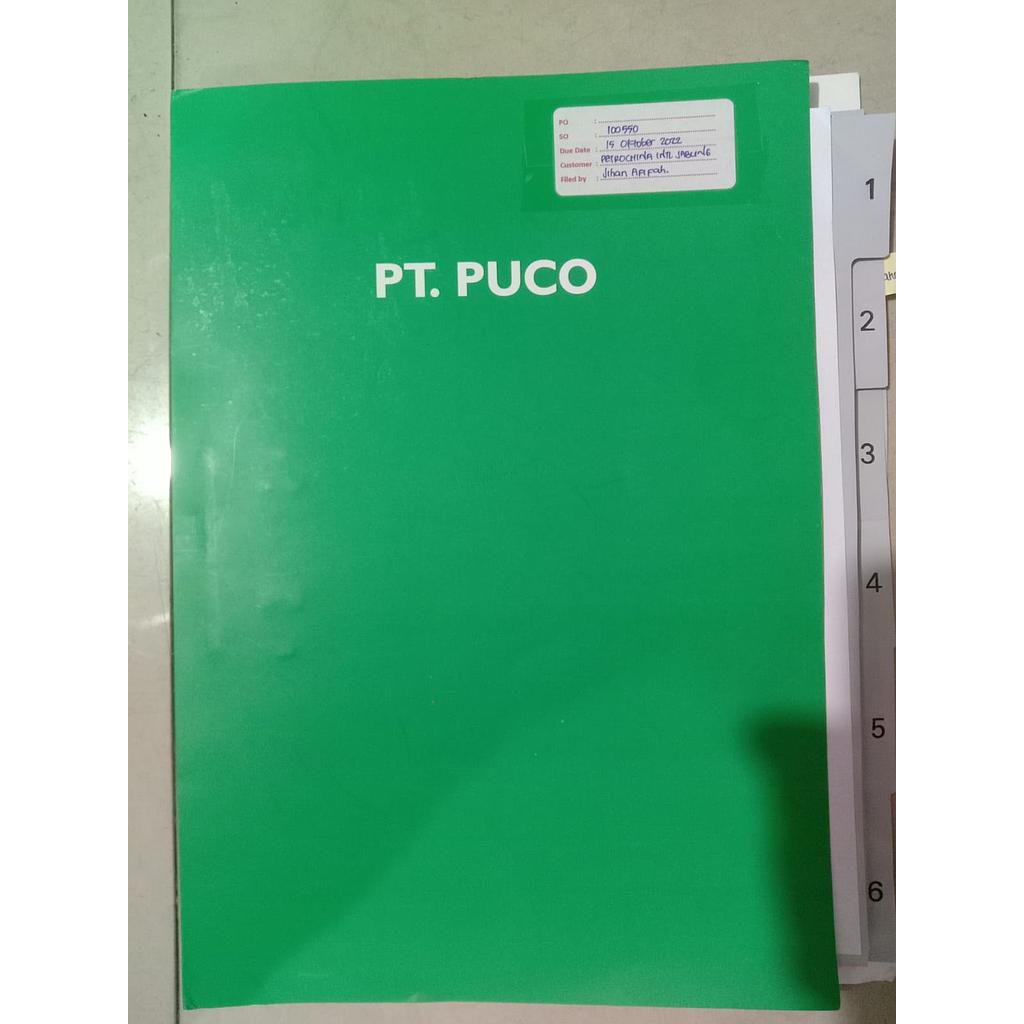 Dokumen SO 100550, Map Warna Hijau 