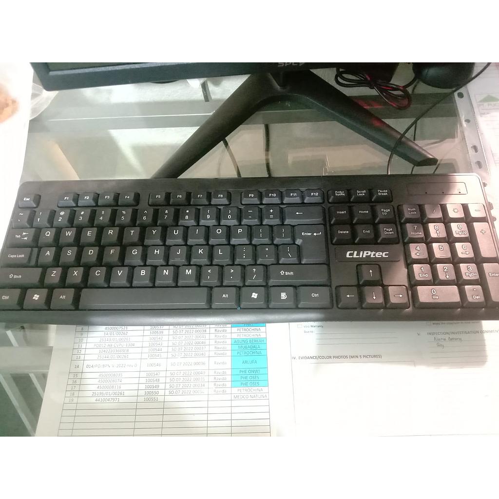 Keyboard Cliptec 
