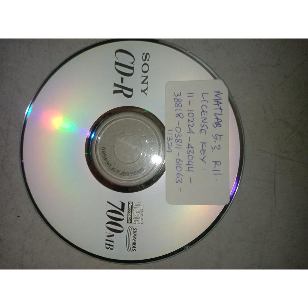 CD Matlab 5.3 RII License Key 