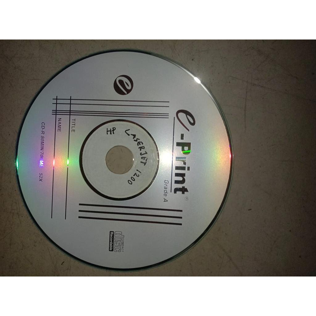 CD HP Laserjet 1200
