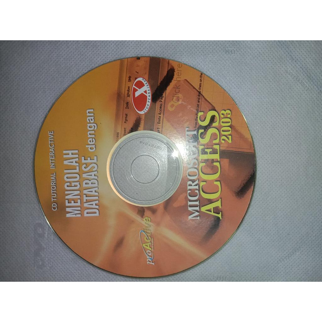 CD Tutorial Interactive Mengolah Data Dengan Microsoft Acces 2003