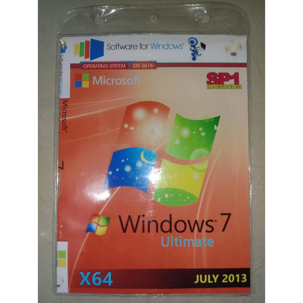 CD Windows Ultimate 7