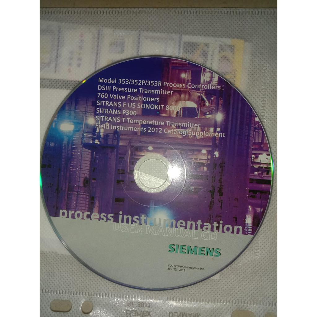 CD Process Instrumentation User Manual CD 