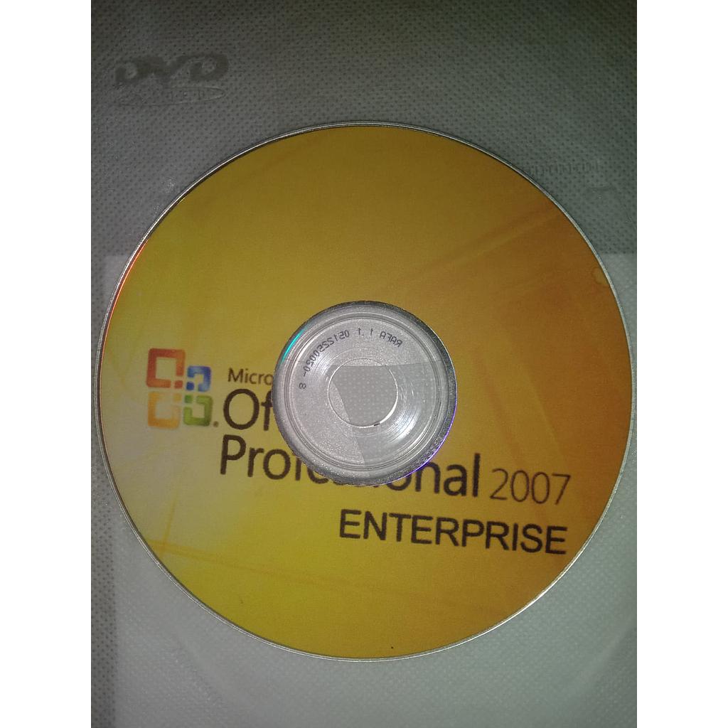 CD Microsoft Office Profesional 2007
