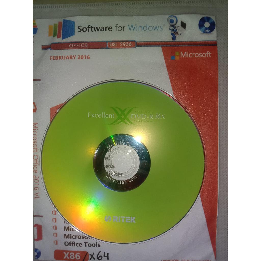 CD Office 2016 Profesional Plus 