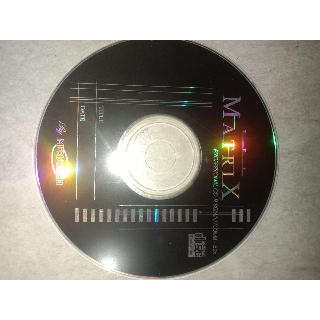 CD Matrix Warna Hitam 
