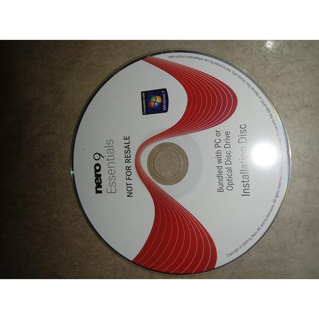 CD Nero 9 Essentials 