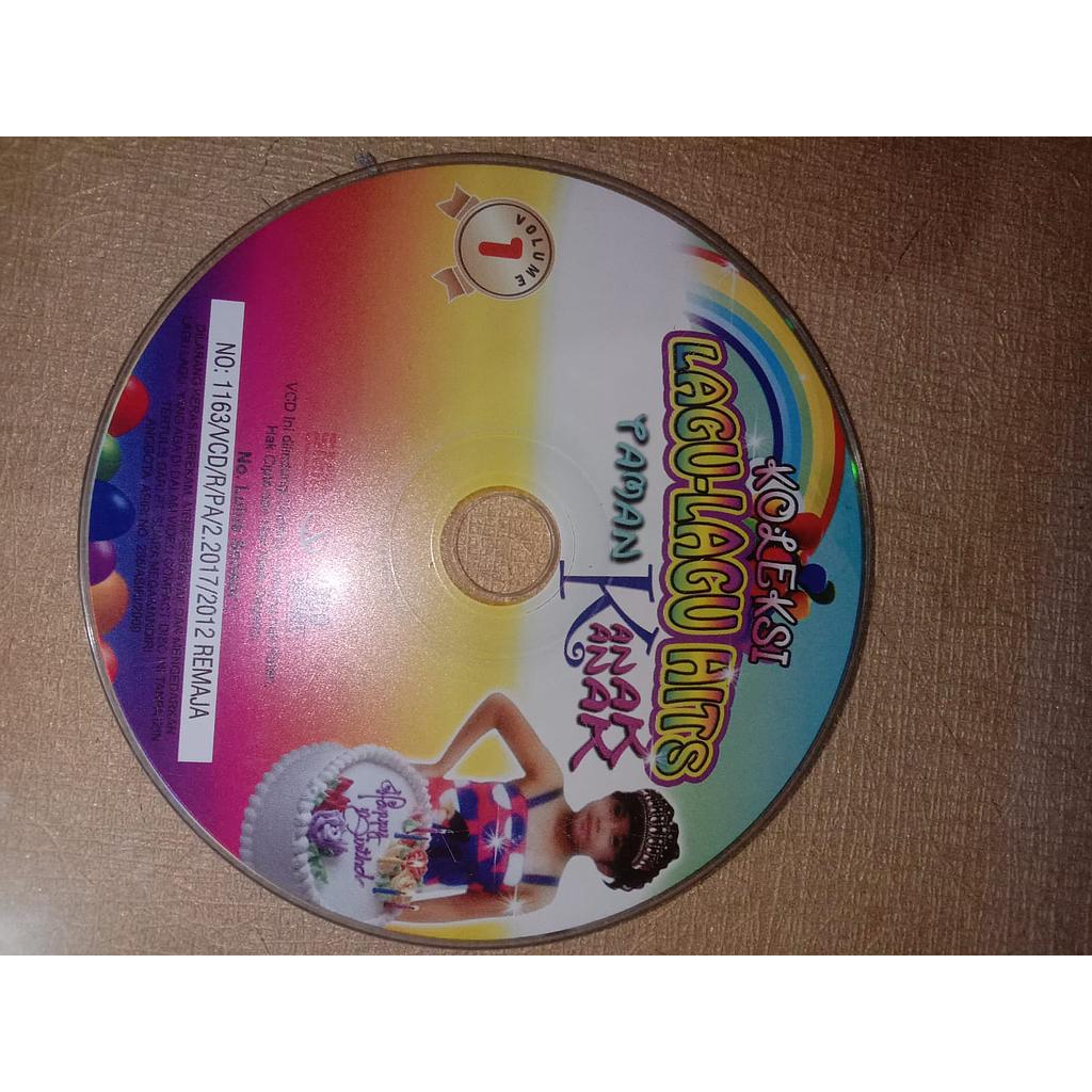 CD Koleksi Lagu-lagu Hits Taman Kanak-kanak 