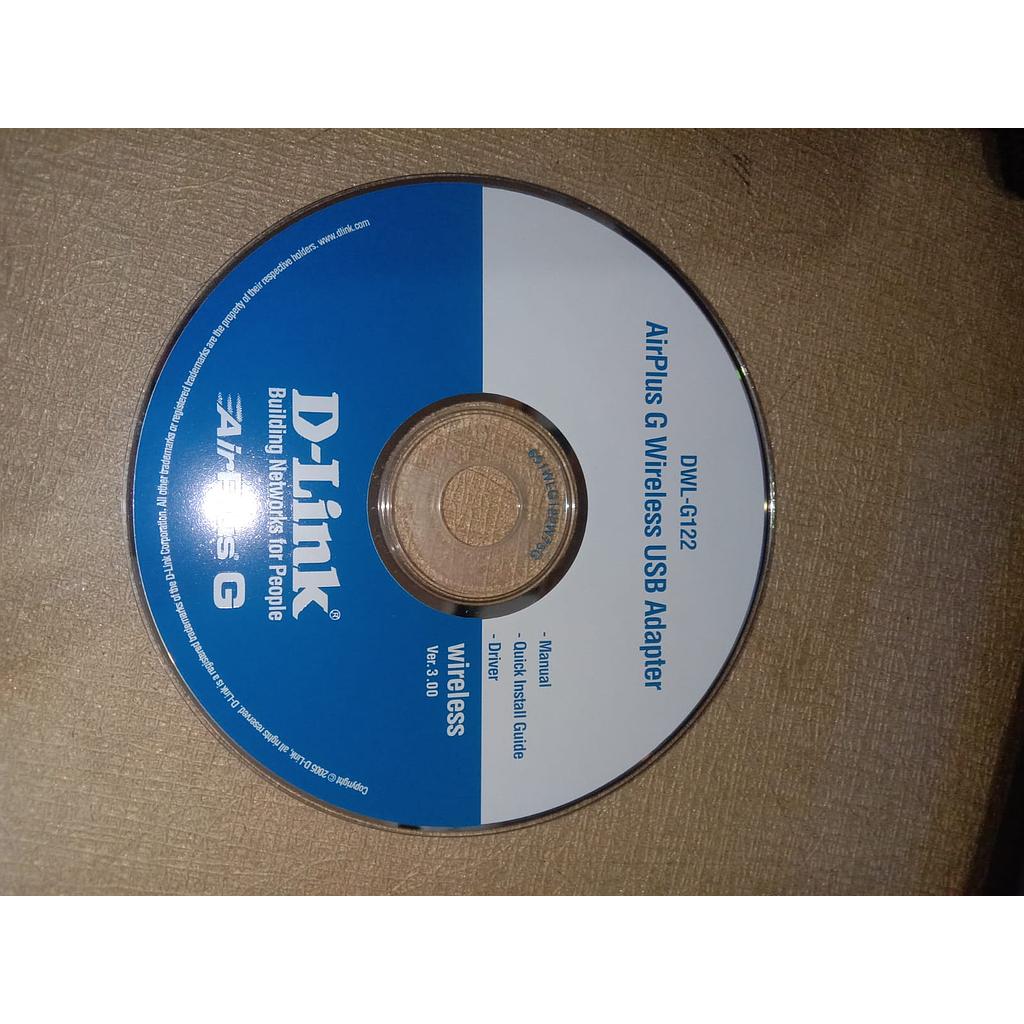 CD DWL-6122 AirPlug G Wireless USB Adapter 