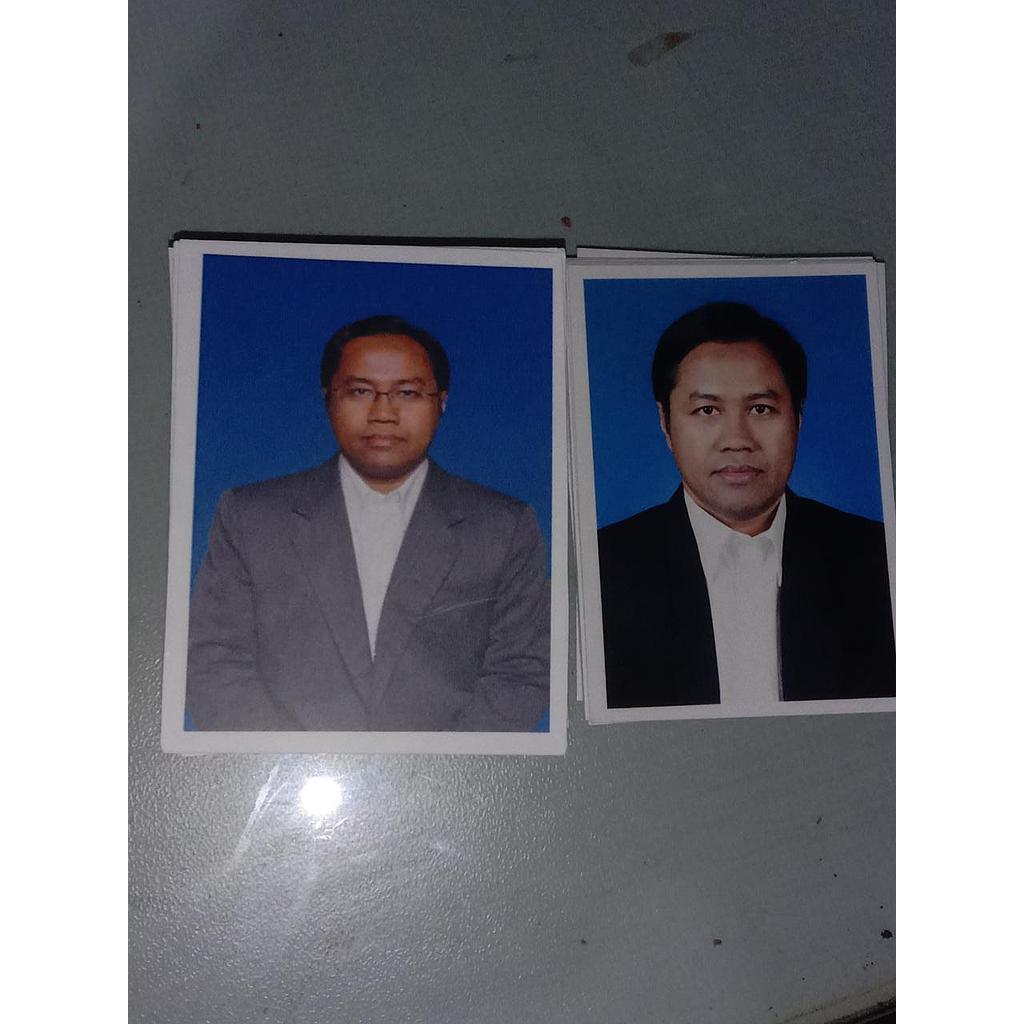 Foto Pak Baskoro Background Biru Uk. 3x4 