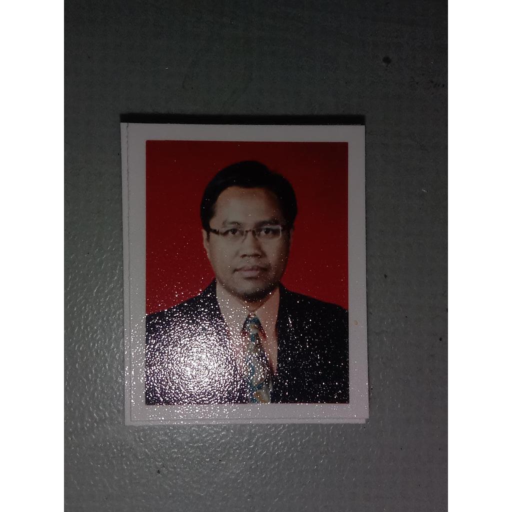 Foto Pak Baskoro Background Merah Uk. 2x3