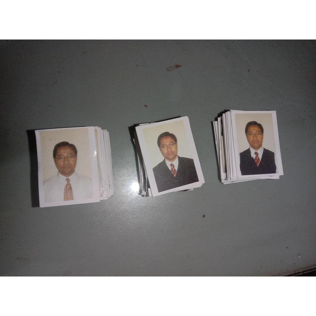 Foto Pak Baskoro Background Putih Uk. 2x6 