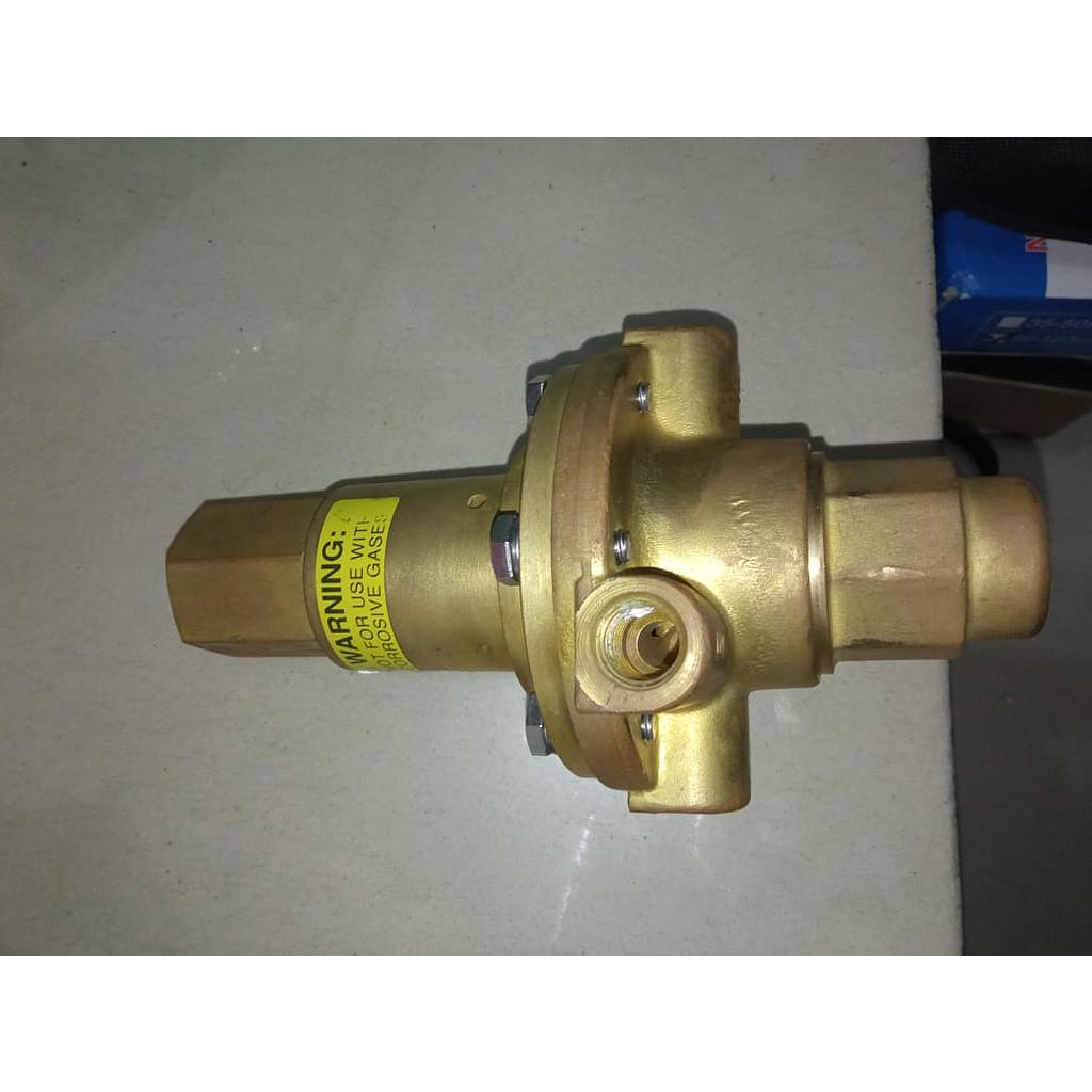 Belgas Regulator P39 Brass 0-500PSI